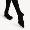 1916X (2-6) Ultra Soft Self Knit Waistband Transition Tights Toddler - BLK