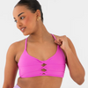 Feel The Beat Crop Top - Za Za Pink