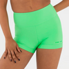 Hi-Waisted Shorts - Fresh Green