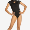 Neve Cap Sleeve Leotard Adult 25124A - Black