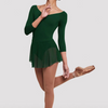 R4211 Jaye Mesh Pull On Adult Skirt - Evergreen
