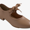 TA35 Child Snap On Elastic Tap Shoe - Caramel