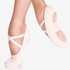 SD18 (Larger Sizes) Adult Canvas Ballet Slipper - Light Pink