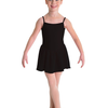 CL3977 Camisole Skirted Leotard - Black