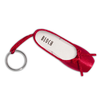 A0604M Mini Pointe Shoe Key Chain - Red