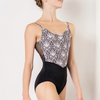 Chanelle in Ebony Lotus Youth & Adult Leotard - Lotus Ebony