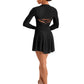 M30015L Long-sleeve shrug with Thumbholes Adult