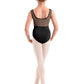 M50012C Floral Mesh Back Tank Youth Leotard