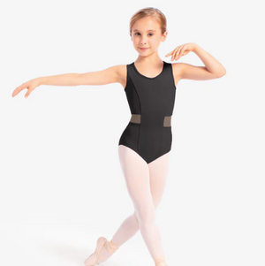 SL134 Eva Tank Leotard with Mesh Inserts Youth
