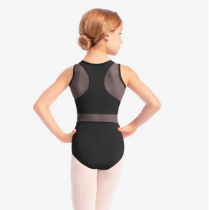 SL134 Eva Tank Leotard with Mesh Inserts Youth
