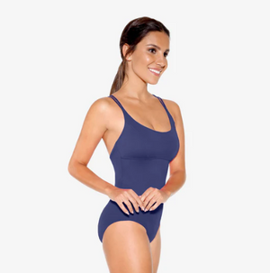 SL18 Cami Leotard with Empire Waist and Strappy Back Adult