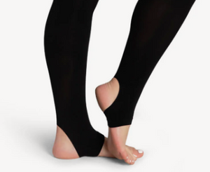 1961 Ultra Soft Self Knit Waistband Stirrup Tights Adult