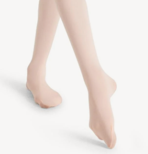 1916C (8-12) Ultra Soft Self Knit Waistband Transition Tights Youth