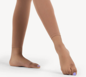 1917 Footless Tights with Self Knit Waistband Adult