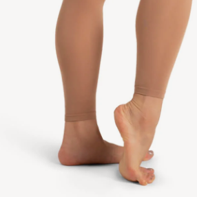 1917 Footless Tights with Self Knit Waistband Adult