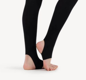 1961X/C Ultra Soft Self Knit Waistband Stirrup Tights Youth