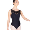 Corbeau Adult Leotard - Black Noir