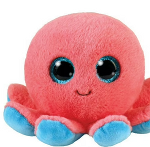 Beanie Boos Sheldon The Coral Octopus