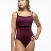2778C Enchanted Forest Empire Camisole Youth Leotard - Garnet