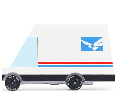 Futuristic Mail Van