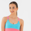 Boost It Crop Top - Azure Blue