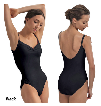 EMELY Adjustable Leg Camisole Leotard