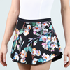 1017A Foil Blossom Pull- On High Low Adult Skirt - Foil