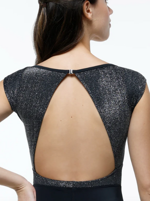 2792A Anniversary Pinch Front Cap Sleeve Adult Leotard