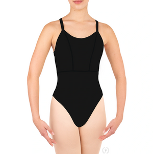 44493 Wide Strap Cami Adult Leotard with built- in bra
