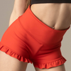 Filly Bootie Shorts - Cherry