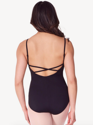 El100W Soft Elegance Cami Adult Leotard with Bratek Support