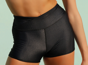 Hot Cross Ribbed Shorties
