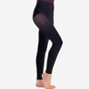 TS69 Black Footless Tight Youth - Black
