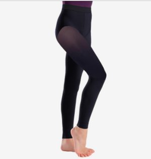 TS69 Black Footless Tight Youth