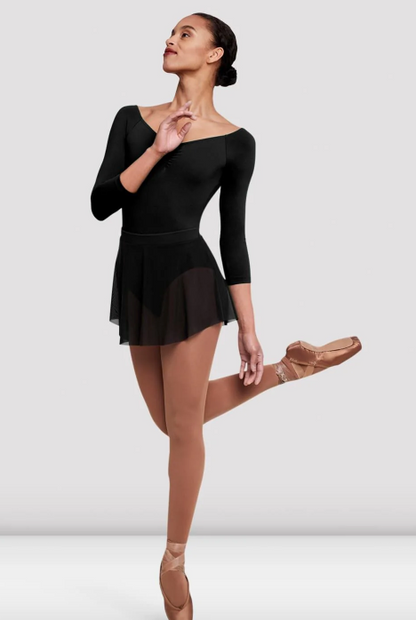 R4211 Jaye Mesh Pull On Adult Skirt