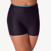 Enchanted Contrast Vivid Short F12614T - Black