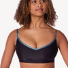Enchanted Contrast Radiance Bra Top - Black
