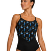 26132C/A Nutcracker Print 2026 Leotard - Light Blue