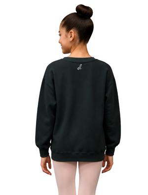 I Dance A Latte Crewneck Sweater 26319A/C