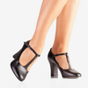 CH110 3 inch T-Strap - Black