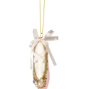 Ballet Slipper Ornament