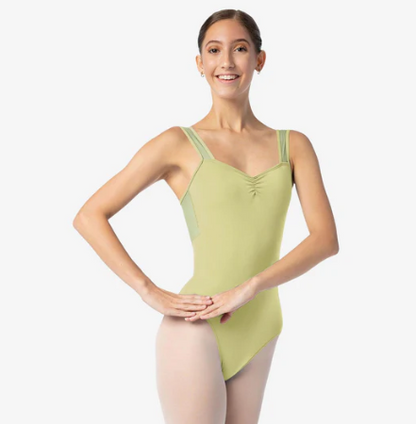 SL20 Tank Leotard with Mesh Straps Adult