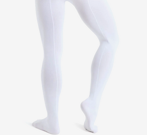 MT11 Mens Knit Footed Tights w/Back Seams Adult