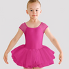 Cap Sleeve Tutu Dress CL5562 - Hot Pink