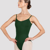 L4207 Double Scoop Seam Cami Adult Leotard - Evergreen