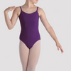 CL4207 Double Scoop Seam Cami Youth Leotard - Aubergine
