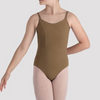 CL4207 Double Scoop Seam Cami Youth Leotard - Almond