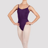 L4207 Double Scoop Seam Cami Adult Leotard - Aubergine