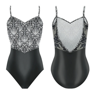 Chanelle in Ebony Lotus Youth & Adult Leotard