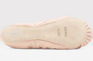 S0249G Giselle Leather Ballet Slipper Youth